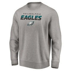 Philadelphia Eagles Elevate Play Pullover Sweatshirt Gray | NFL