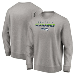 Seattle Seahawks Elevate Play Pullover Sweatshirt Gray | NFL