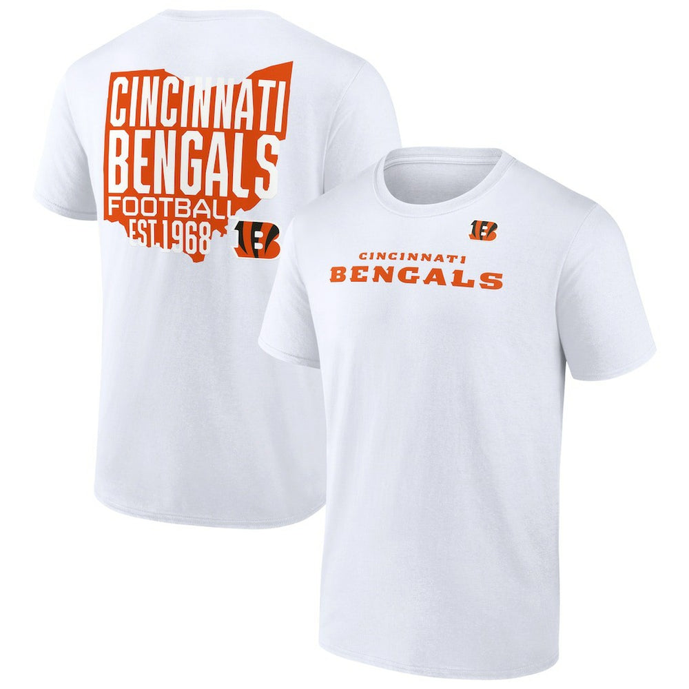 Cincinnati Bengals Hot Shot T-Shirt White | NFL