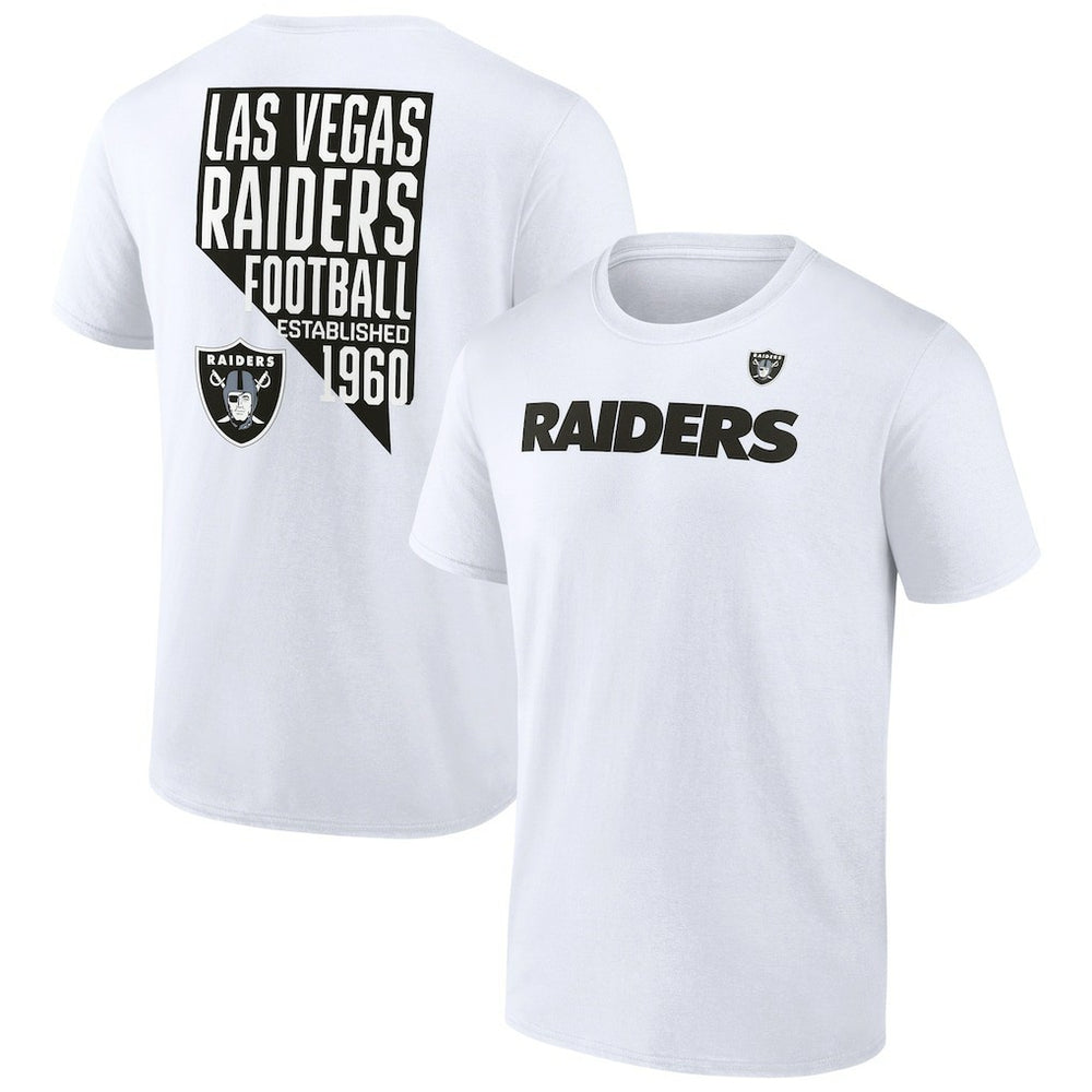 Las Vegas Raiders Hot Shot T-Shirt White | NFL