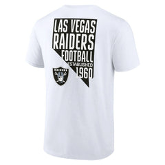 Las Vegas Raiders Hot Shot T-Shirt White | NFL