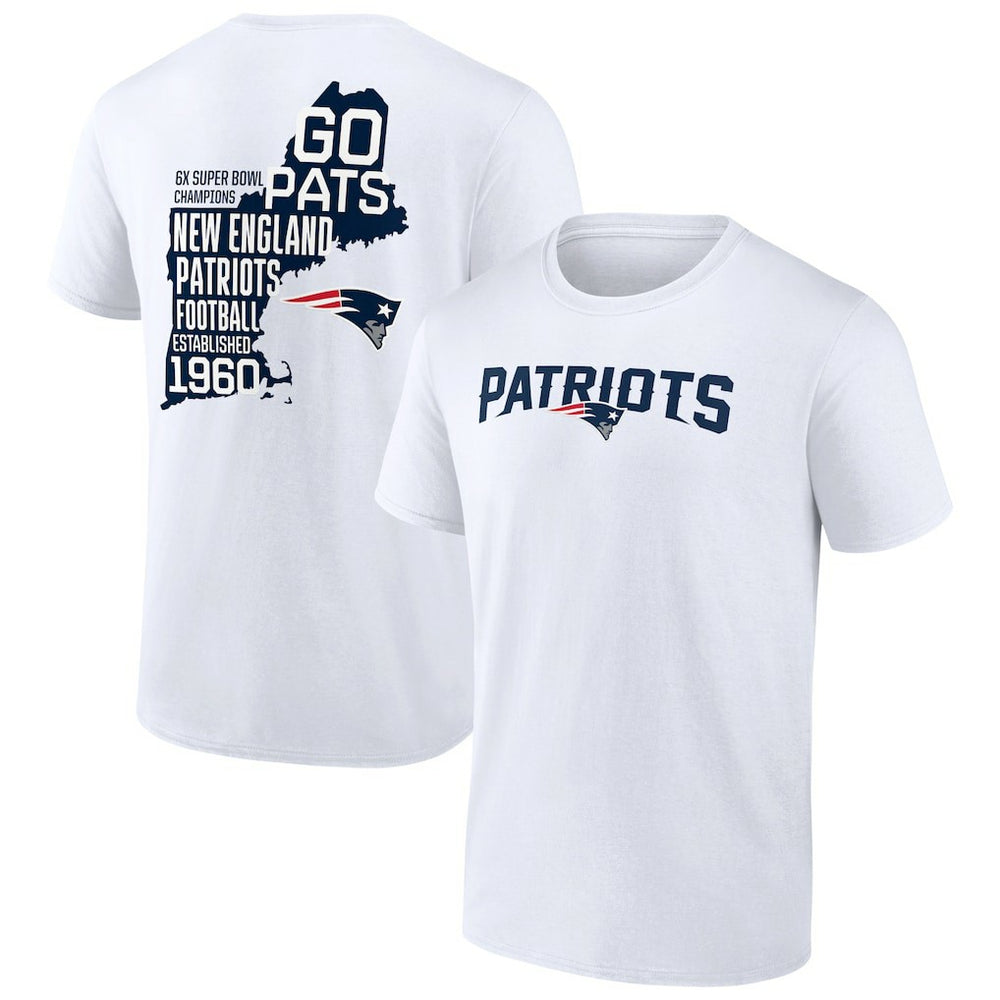 New England Patriots Hot Shot T-Shirt White | NFL