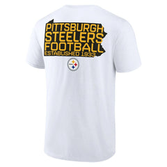 Pittsburgh Steelers Hot Shot T-Shirt White | NFL