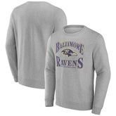 Baltimore Ravens Playability Pullover Sweatshirt Gray | NFL