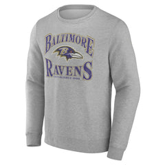 Baltimore Ravens Playability Pullover Sweatshirt Gray | NFL
