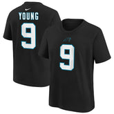 Bryce Young Carolina Panthers Youth Player Name & Number T-Shirt Black | Nike for Sale