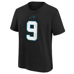 Bryce Young Carolina Panthers Youth Player Name & Number T-Shirt Black | Nike for Sale