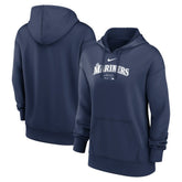 Seattle Mariners Nike Women's Authentic Collection Performance Pullover Hoodie - MLB