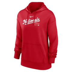 Washington Nationals Nike Women's Authentic Collection Performance Pullover Hoodie - MLB