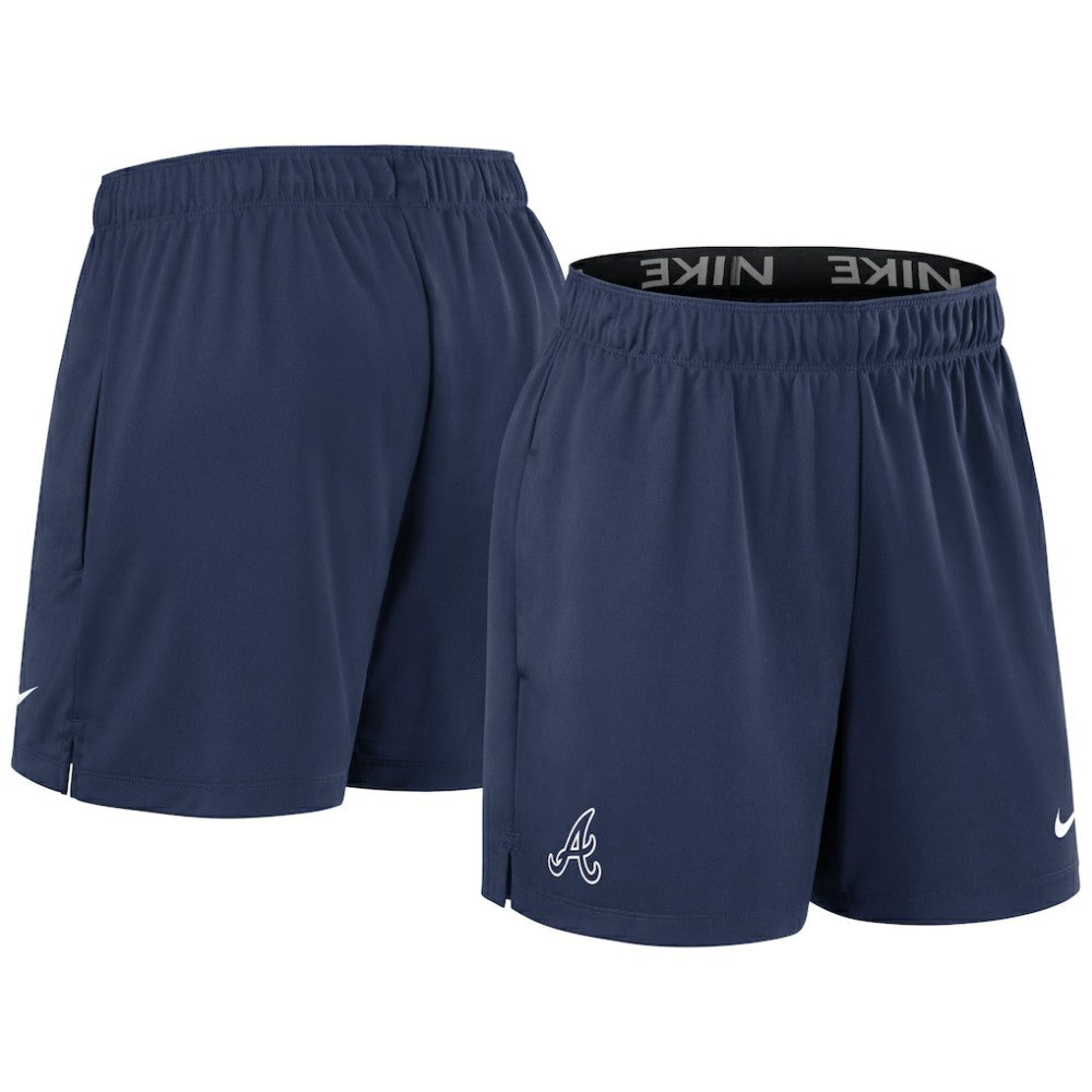 Atlanta Braves Nike Women's Authentic Collection Knit Shorts - MLB