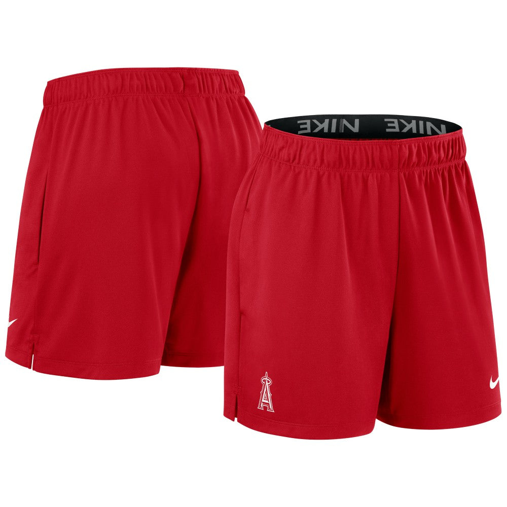 Los Angeles Angels Nike Women's Authentic Collection Knit Shorts - MLB