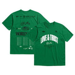 Boston Celtics Bleacher Report x Unisex World Tour T-Shirt Kelly Green - NBA