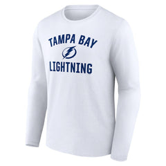 Tampa Bay Lightning Victory Arch Long Sleeve T-Shirt - White - NHL