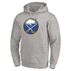 Buffalo Sabres Primary Logo Pullover Hoodie - Gray - NHL