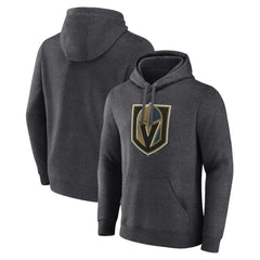 Vegas Golden Knights Primary Logo Pullover Hoodie - Charcoal - NHL