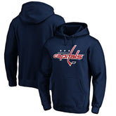Washington Capitals Primary Logo Pullover Hoodie - Navy - NHL