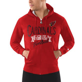 Arizona Cardinals Starter Domestic Post Season Full-Zip Hoodie Cardinal | NFL