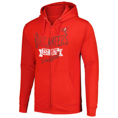 Tampa Bay Buccaneers Starter Domestic Post Season Full-Zip Hoodie Red | NFL