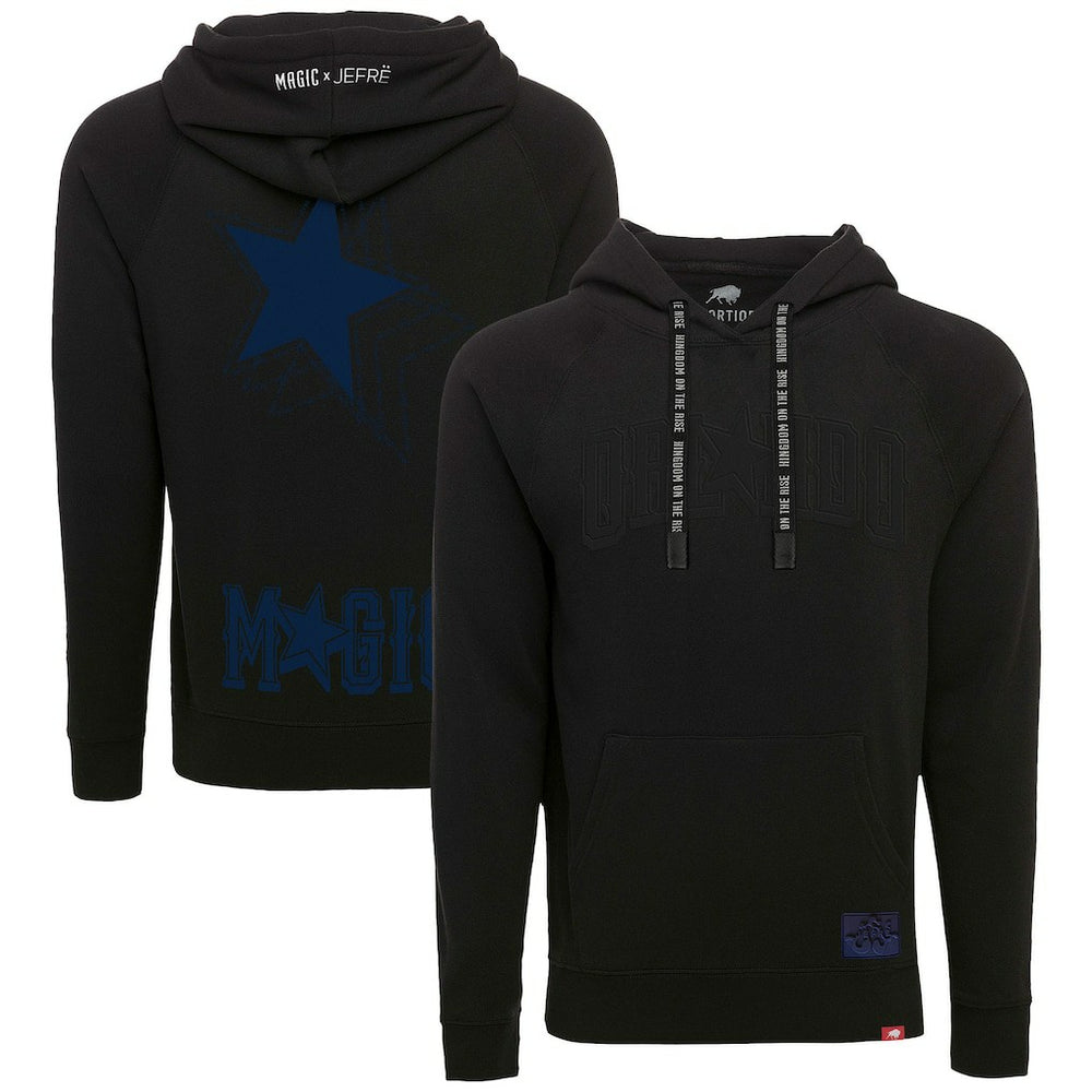 Orlando Magic x JEFRE Sportiqe Unisex 2023/24 City Edition Olsen Tri-Blend Pullover Hoodie Black - NBA