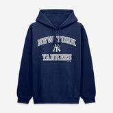 New York Yankees Logo Athletic Heart & Soul Hoodie - MLB