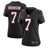 Bijan Robinson Atlanta Falcons Women's Alternate Game Jersey Black | Nike for Sale