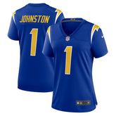 Quentin Johnston Los Angeles Chargers Women's Alternate Game Jersey Royal | Nike for Sale
