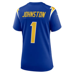 Quentin Johnston Los Angeles Chargers Women's Alternate Game Jersey Royal | Nike for Sale