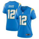 Derius Davis Los Angeles Chargers Women's Team Game Jersey Powder Blue | Nike for Sale