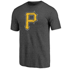 Pittsburgh Pirates Official Logo Tri-Blend T-Shirt - MLB