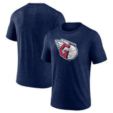Cleveland Guardians Official Logo Tri-Blend T-Shirt - MLB