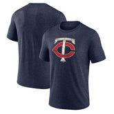Minnesota Twins Official Logo Tri-Blend T-Shirt - MLB