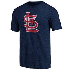 St. Louis Cardinals Official Logo Tri-Blend T-Shirt - MLB