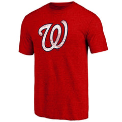 Washington Nationals Official Logo Tri-Blend T-Shirt - MLB