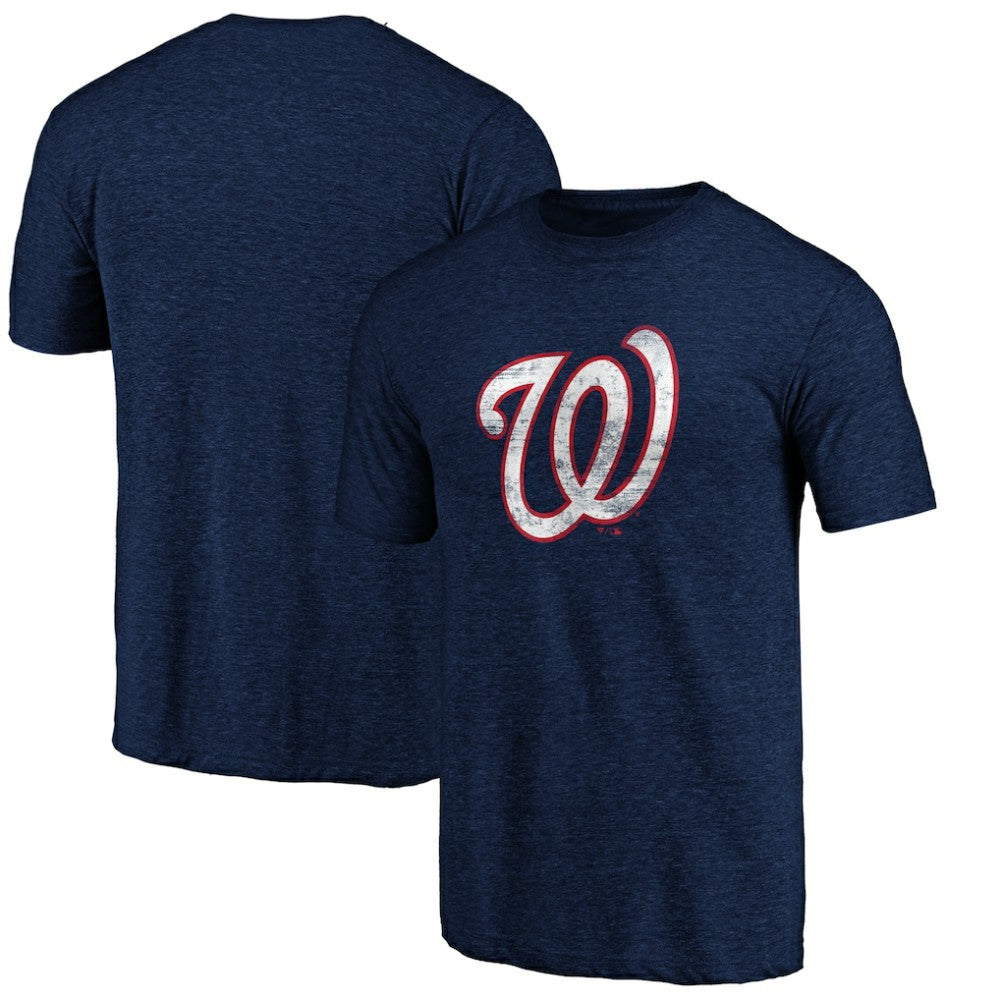 Washington Nationals Official Logo Tri-Blend T-Shirt - MLB