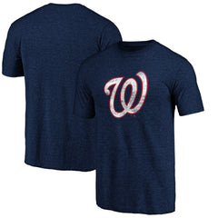Washington Nationals Official Logo Tri-Blend T-Shirt - MLB