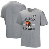 Cincinnati Bengals Tackle Adaptive T-Shirt Gray | NFL
