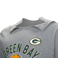 Green Bay Packers Tackle Adaptive T-Shirt Gray | NFL