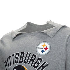 Pittsburgh Steelers Tackle Adaptive T-Shirt Gray | NFL