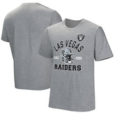 Las Vegas Raiders Tackle Adaptive T-Shirt Gray | NFL
