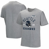 Seattle Seahawks Tackle Adaptive T-Shirt Gray | NFL