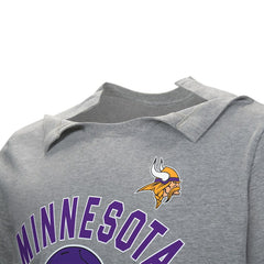Minnesota Vikings Tackle Adaptive T-Shirt Gray | NFL