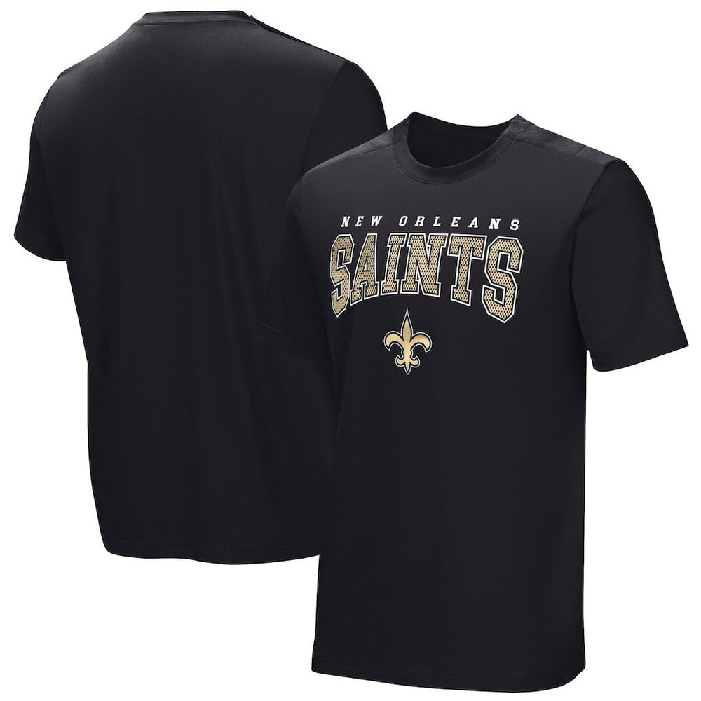 New Orleans Saints Home Team Adaptive T-Shirt Black | NFL