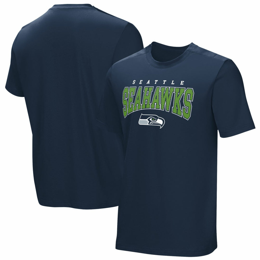 Seattle Seahawks Home Team Adaptive T-Shirt Navy | NFL