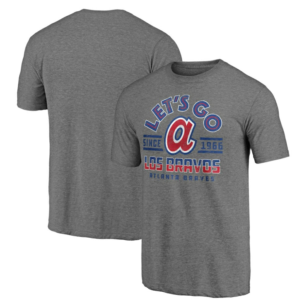 Atlanta Braves Hometown Collection The Bravos Tri-Blend T-Shirt - MLB