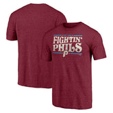 Philadelphia Phillies Hometown Collection Fightin' Phils Tri-Blend T-Shirt - MLB