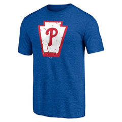 Philadelphia Phillies Hometown Collection Keystone Tri-Blend T-Shirt - MLB