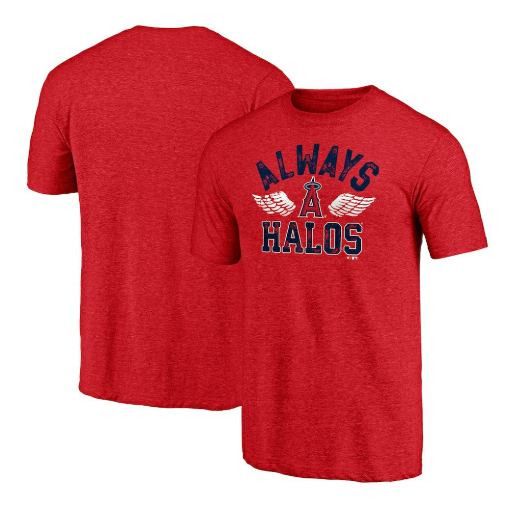 Los Angeles Angels Hometown Collection Always Halos Tri-Blend T-Shirt - MLB