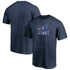 Chicago White Sox Cooperstown Collection Throwback Logo Tri-Blend T-Shirt - MLB