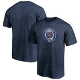 Detroit Tigers Cooperstown Collection Throwback Logo Tri-Blend T-Shirt - MLB