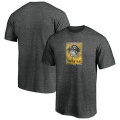 Pittsburgh Pirates Cooperstown Collection Throwback Logo Tri-Blend T-Shirt - MLB